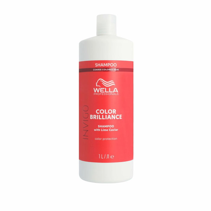Wella Professionals Invigo Color Brilliance Shampoing protecteur de couleur pour cheveux épais 1000 ml