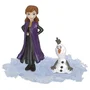 Mattel Disney Frozen Poupée La Reine des Neiges Coffret Ice Reveal HXH17 avec 6 Surprises et Mini-Poupée