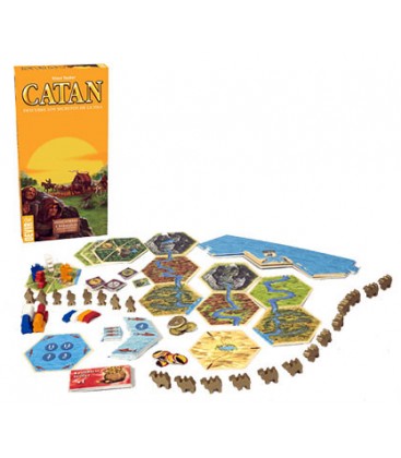 Devir Catan : Mercaderes y Bárbaros Extension 5-6 Joueurs Jeu de Société Stratégique Devir Catan : Mercaderes y Bárbaros Extension 5-6 Joueurs Jeu de Société Stratégique