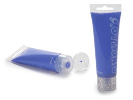 Pincello Tube Peinture Acrylique Neon 75ml Violet avec Pinceau 3,5x14,5x5,5 cm (Set de 36)