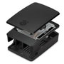 Raspberry Pi Carcasa officielle pour Raspberry Pi 5 avec ventilateur noir - Réf SC1112
