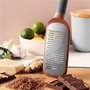 Berghoff 3950202 Râleur à palette Gros trous Couleur saumon - Râpe multifonction en acier inoxydable pour fromage, légumes et chocolat