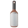 Berghoff 3950202 Râleur à palette Gros trous Couleur saumon - Râpe multifonction en acier inoxydable pour fromage, légumes et chocolat