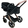 Corolle Cybex Priam - Landau 3-en-1 avec Nacelle Amovible - Poussette, Transat, Gris - Dès 3 ans, Pour Poupons 36-42 cm