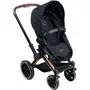Corolle Cybex Priam - Landau 3-en-1 avec Nacelle Amovible - Poussette, Transat, Gris - Dès 3 ans, Pour Poupons 36-42 cm