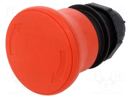LOVATO ELECTRIC Commutateur de sécurité Platinum rouge 22mm