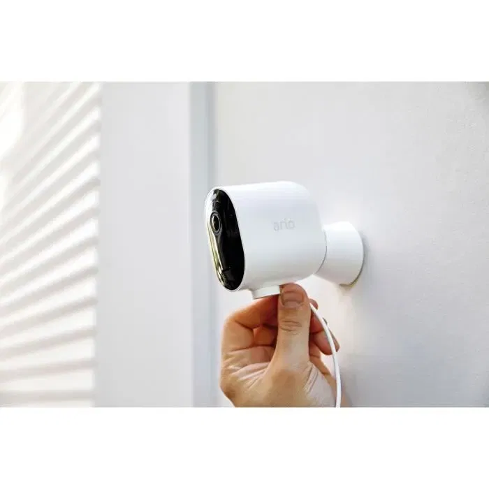 Arlo Chargeur Magnétique VMA5600C-100PES pour Caméra Extérieure, Blanc Arlo Chargeur Magnétique VMA5600C-100PES pour Caméra Extérieure, Blanc