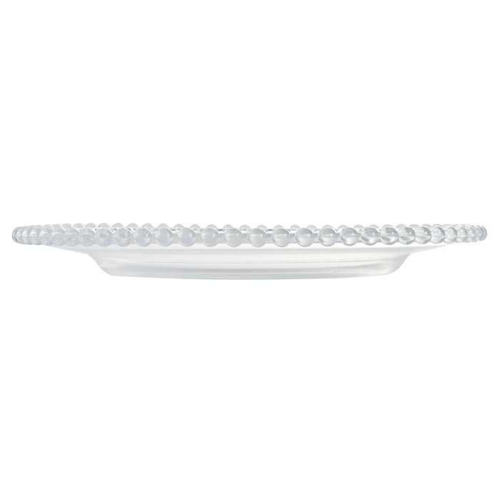 Assiette plate Home ESPRIT Transparent Verre 27 X 27 X 2,6 CM Assiette plate Home ESPRIT Transparent Verre 27 X 27 X 2,6 CM