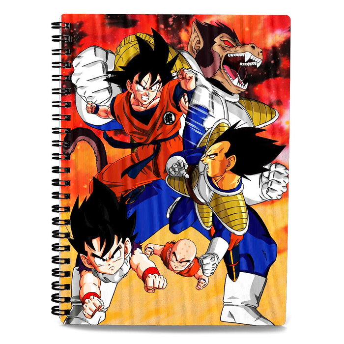 SD TOYS Cahier A4 Goku vs Vegeta Dragon Ball Z avec effet 3D SD TOYS Cahier A4 Goku vs Vegeta Dragon Ball Z avec effet 3D