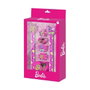 Karactermania Pack de Papeterie Barbie - Blisterboli avec Bolígrafo Gel, Lapiz Eternal, 4 Gommes et Taille-Crayon - Âge Min. 3 Ans
