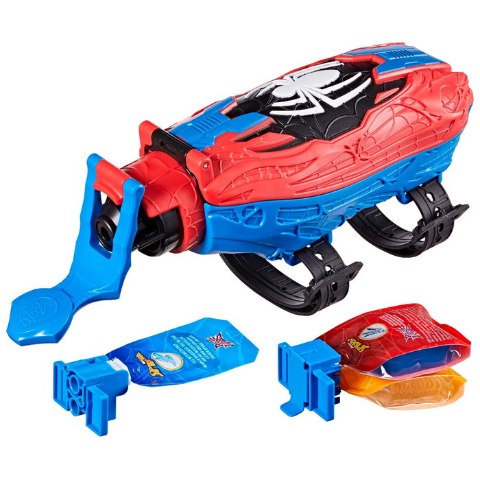 Hasbro Spider-Man Real Webs Ultimate Web Blaster - Lanceur de Toiles avec Recharge, Licence Marvel, Jouet Action (Réf. F8734), Multilingue