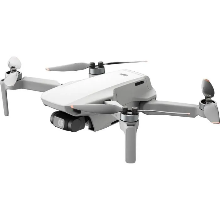 DJI Mini 4K - Drone pliable compact avec caméra 4K/30fps, nacelle 3 axes, capteur 1/2,3 pouces, résistant au vent et 246g