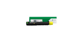 Lexmark 85D0HY0 Toner Jaune Haute Capacité XL pour Imprimante Lexmark