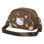 Sac à Bandoulière Hello Kitty Marron 14 x 23 x 9 cm