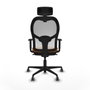 Piqueras y Crespo Chaise de Bureau 1D036G2 Orange