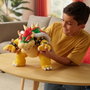 JAKKS PACIFIC Figurine Big Bad Bowser Super Mario 30 cm - 15 sons et phrases, 22 points d'articulation - Multilingue