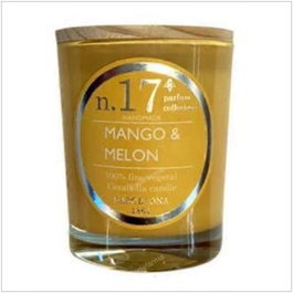 CERABELLA Bougie en pot parfum mangue-melon