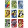 Mattel Games Uno Junior GKF04 - Jeu de Cartes pour Enfants dès 3 Ans - Version Animaux et Chiffres