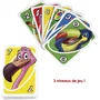 Mattel Games Uno Junior GKF04 - Jeu de Cartes pour Enfants dès 3 Ans - Version Animaux et Chiffres