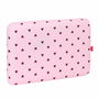 Housse d'ordinateur portable Minnie Mouse Naive Rose 15,6'' 39,5 x 27,5 x 3,5 cm