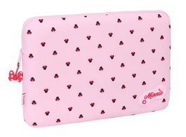 Safta Housse pour ordinateur portable 15,6 pouces Minnie Mouse "Naive" 39,5 x 27,5 x 3,5 cm - Recommandé à partir de 3 ans