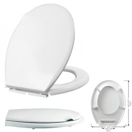MAURER Abattant WC spécial blanc