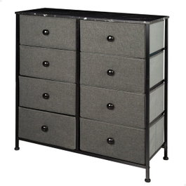 Max Home Commode Gris Marbre 80 x 81 x 30 cm