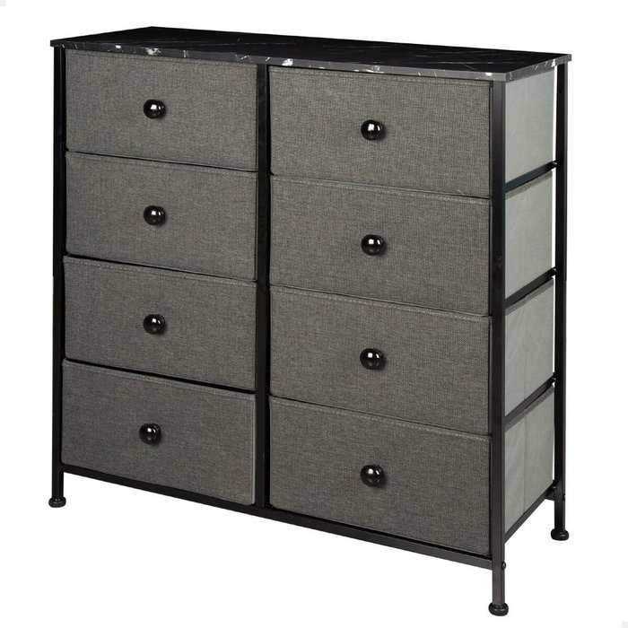 Max Home Commode Gris Marbre 80 x 81 x 30 cm Max Home Commode Gris Marbre 80 x 81 x 30 cm