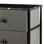 Max Home Commode Gris Marbre 80 x 81 x 30 cm
