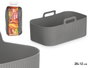 KINVARA Moule rectangulaire pour friteuse à air, Gris