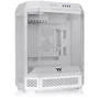 Thermaltake Tower 600 Snow - Boîtier PC moyen tour ATX - Blanc - 2 ventilateurs 140mm inclus - Panneaux verre trempé - Ports USB 3.0 et Type-C