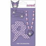 Accessoires pour les Cheveux Hello Kitty Violet 4 Pièces
