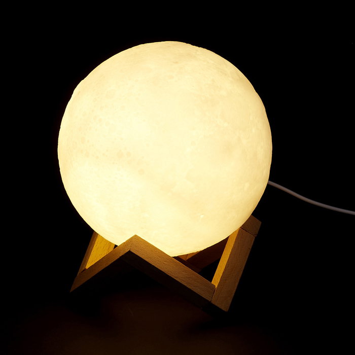 Home Deco Factory Lampe Tactile Luna 3D