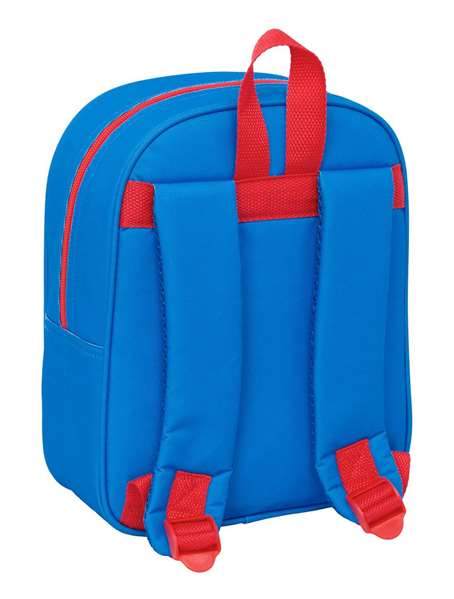 Safta Mochila de guarderie adaptée au chariot Spidey, 22x27x10 cm, à partir de 3 ans
