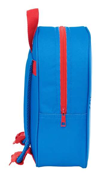 Safta Mochila de guarderie adaptée au chariot Spidey, 22x27x10 cm, à partir de 3 ans