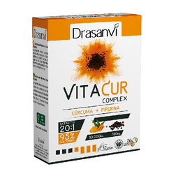 DRASANVI Vitacur Complex (Curcuma + Piperine) 36 capsules végétales