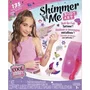 Spin Master - Coffret Shimmer Me Body Art, Tatouages Éphémères Métallisés avec Strass et Roller, Jusqu'à 135 Motifs