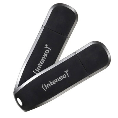 Intenso Speed 64 Go Clé USB 3.2 Lot de 2 Mémoire Flash Ultra-rapide Intenso Speed 64 Go Clé USB 3.2 Lot de 2 Mémoire Flash Ultra-rapide