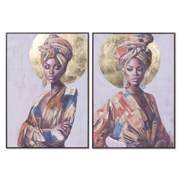 Home ESPRIT Toile ESPRIT Colonial Africaine 70 x 3,5 x 100 cm (2 Unités) Home ESPRIT Toile ESPRIT Colonial Africaine 70 x 3,5 x 100 cm (2 Unités)