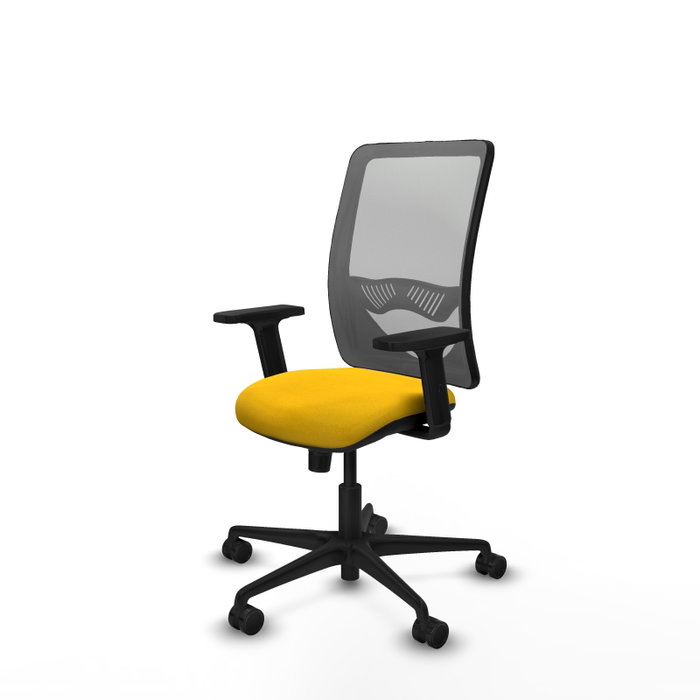 PIQUERAS Y CRESPO Chaise Zulema Synchro Jaune et Gris PIQUERAS Y CRESPO Chaise Zulema Synchro Jaune et Gris