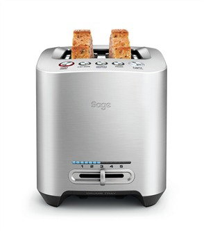 Sage STA825BAL2EEU1 Tostadora 2 Ranuras Smart - Tostadora 2 fentes largeur extra, fonctions 'A Bit More' et 'Lift and Look', bac à miettes extractible