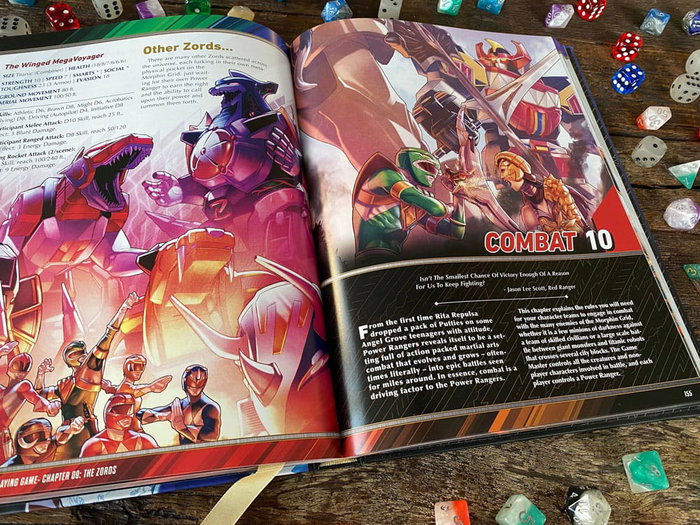Power Rangers RPG livre de règles Core *ANGLAIS*