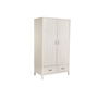 Armoire Home ESPRIT Gris clair Métal Bois MDF