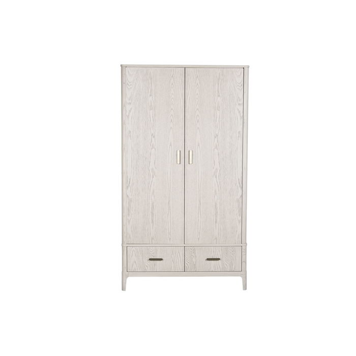 Armoire Home ESPRIT Gris clair Métal Bois MDF