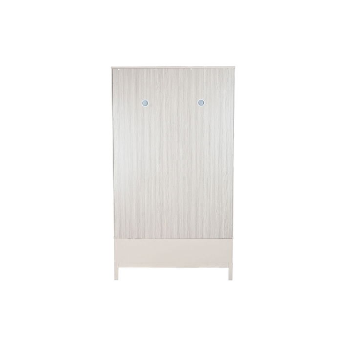 Armoire Home ESPRIT Gris clair Métal Bois MDF