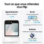 Samsung Galaxy Z Flip7 FE 5G Smartphone 256 Go Noir