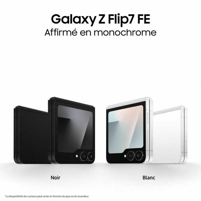 Samsung Galaxy Z Flip7 FE 5G Noir