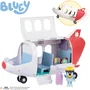 Bluey Véhicule - Avion Jet avec figurine et accessoires