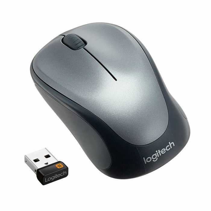 Souris Optique Sans Fil Logitech 910-002201 Noir Gris 1000 dpi
