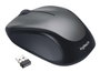 Logitech M235 Souris sans fil 2.4 GHz avec Nano-récepteur USB, 1000 DPI, Design confortable pour ordinateur portable - Gris